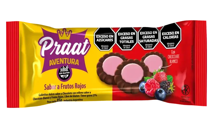 Aventura sabor frutos rojos chocolate